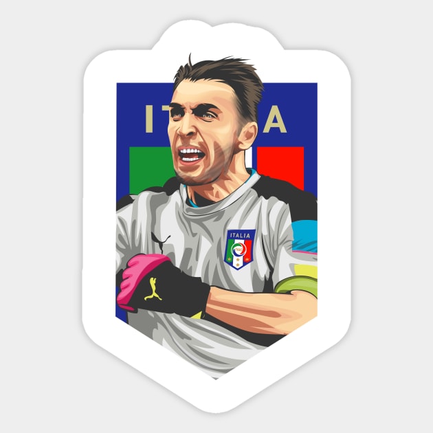 Buffon Sticker by siddick49